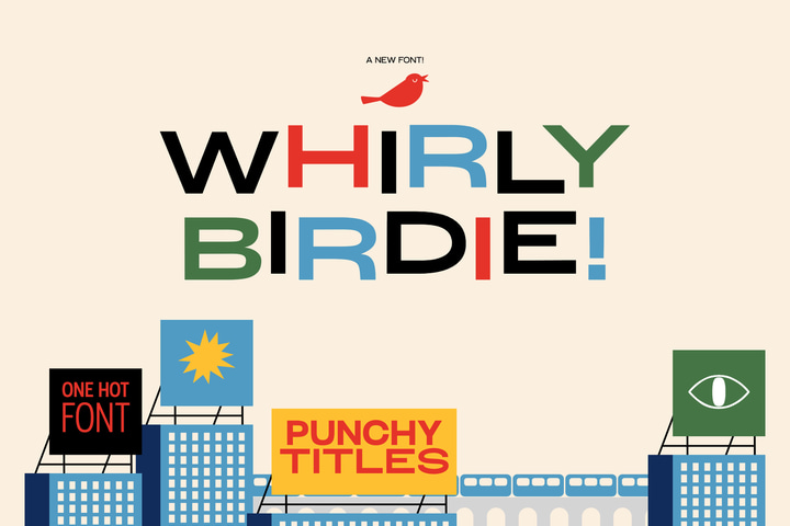 Whirly Birdie website preview